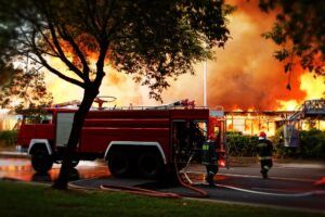 Four Firefighters Injured in House Fire on S Side Slopes